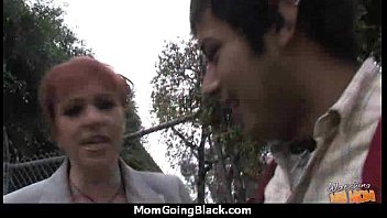 mature mom barely takes 10 inch black cock 22