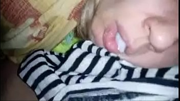 sleep wife cum in mouth, blowjob - more.