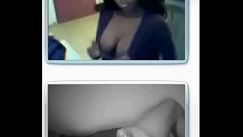 black omegle teen makes me cumming with her.