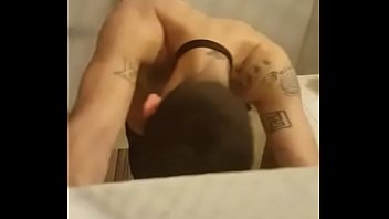 tattooed drunk guy pissing