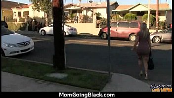 mom with big tits gets pounded by black.