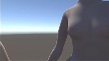 3d animation - nude girls