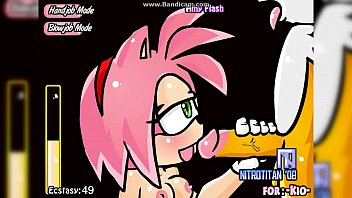 amy give tails a hand and.