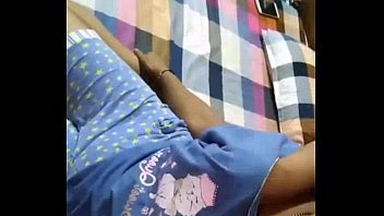indian wife big tits fondled by husband.