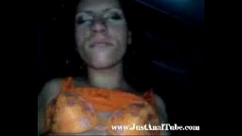 greek lady takes mish pene in car with.