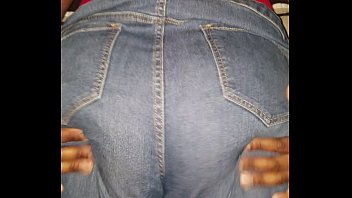 butt panty jean ass spread