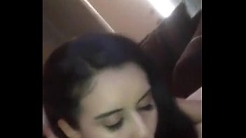 cute amateur girl shares her throat and pussy.