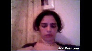 horny arab woman rubbing one out of her pussy
