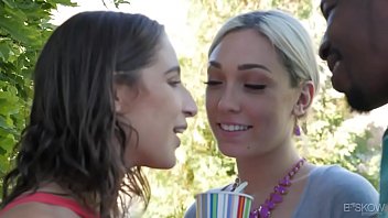 interracial threesome with lily labeau and.