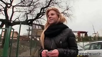 public blowjob with sexy slut and american tourist 10