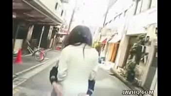hot japanese teen exhibs and gets.