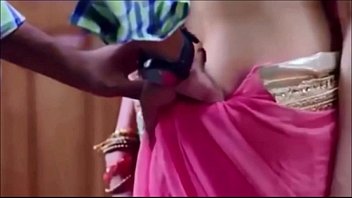 trying to touch pussy in saree