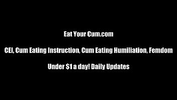 save up your cum so i can watch.