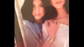 kylie and kendall jenner cum tribute.