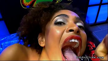 brazilian slut most likes blowbang with cums and facials