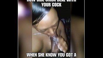 ebony clean that cock proper with some extra love??????