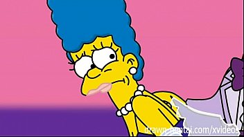 simpsons  - marge and artie.
