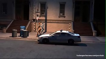 3d big tits blonde police being fucked hard.