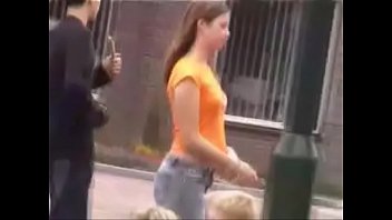 orange shirt sexy teen video