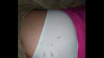 cumming on wife'_s ass while she.